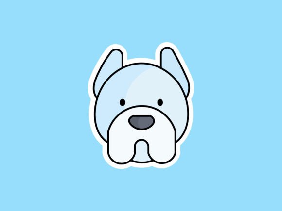 Argentina Dogo Illustrations: A Versatile Design Asset