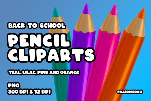 Back to School Pencil Illustrations: A Creative Design Kit