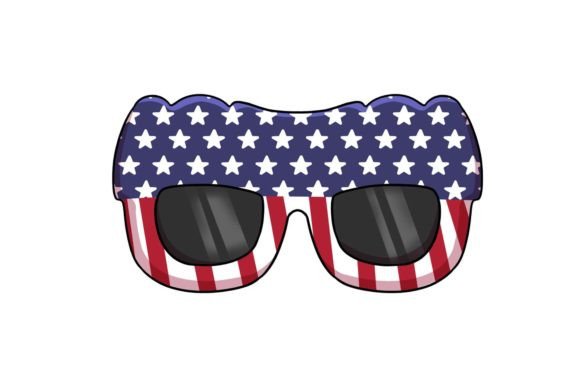 Celebrate Independence: Styling with Fourth of July Glasses Icons