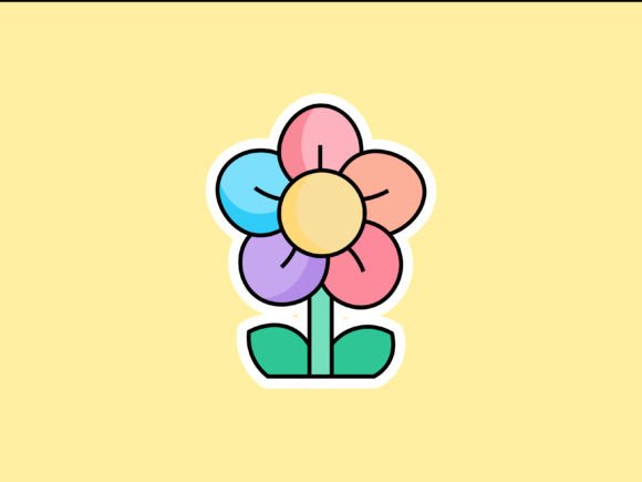 Children Flower Illustrations: A Fresh Asset for Spring and Beyond