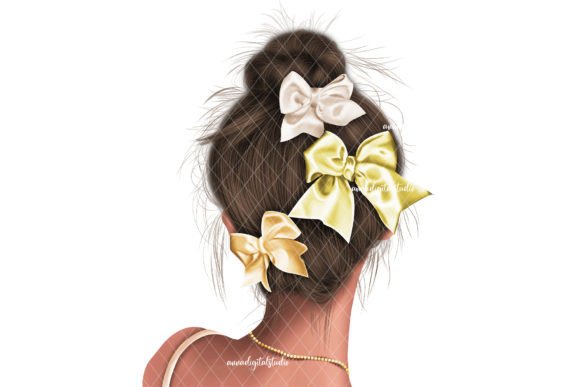 Digital Girl PNG: Fashion Illustrations for Modern Design
