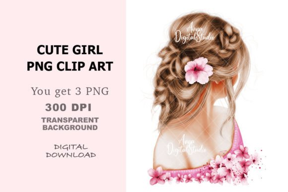 Elegant Bride Clip Art & Fashion Illustrations for Designers