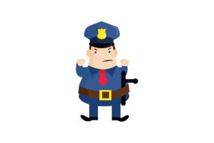 Police Character Illustrations: Adding Authority to Your Designs