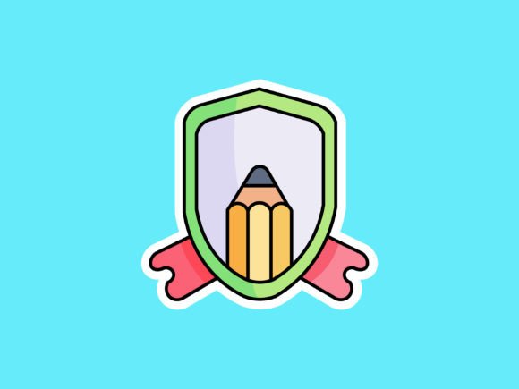 Teacher Badge Illustrations: A Versatile Design Asset