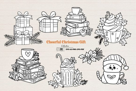 Warmth in Every Line: Using Cozy Christmas Illustrations